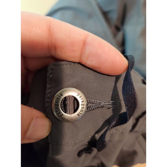 Patagonia Lightweight Nylon Pants Men’s 34 Gray Outdoor Hiking Casual Travel - Picture 4 of 5